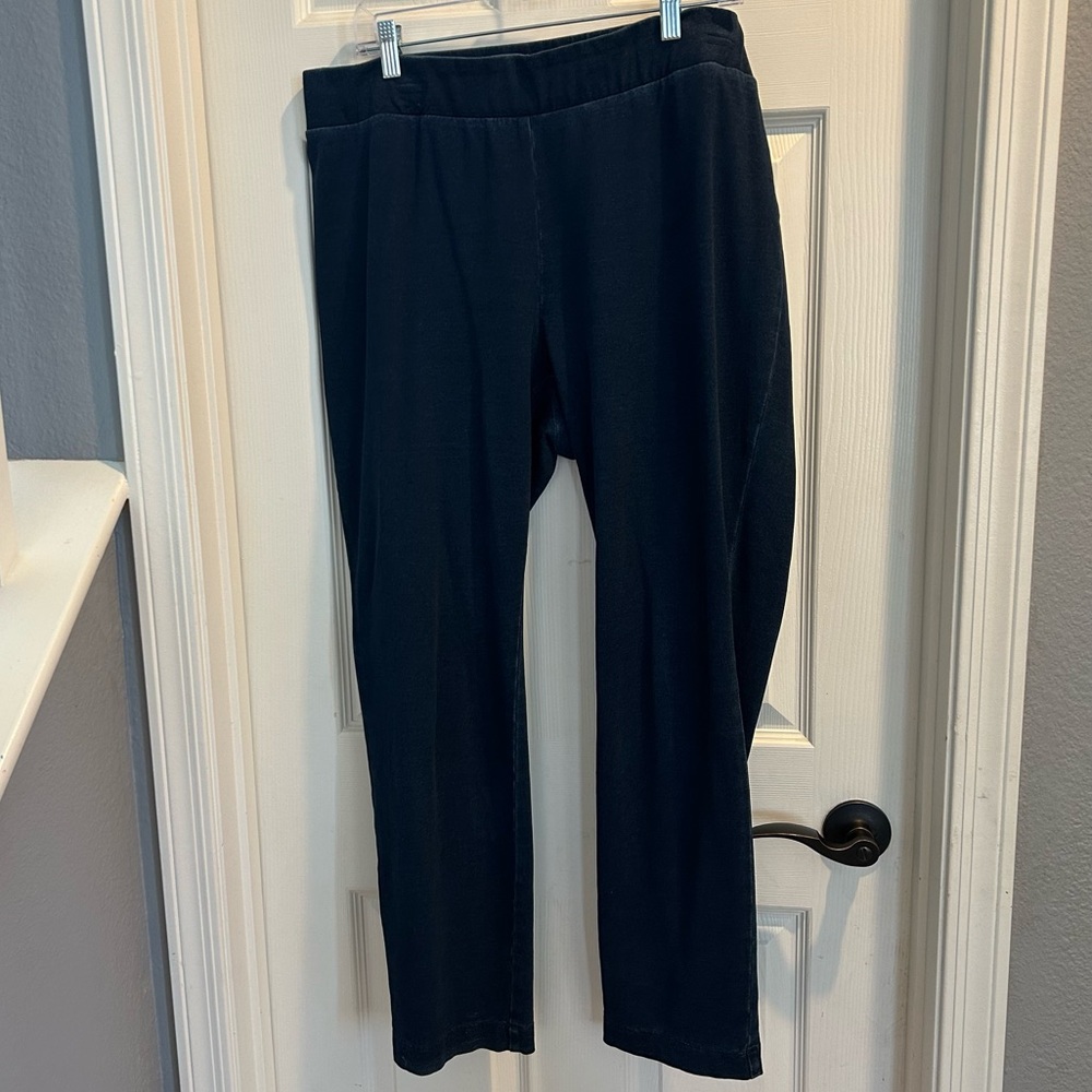 J. Jill Pure Jill Indigo Tapered Ankle Pull On Jeans